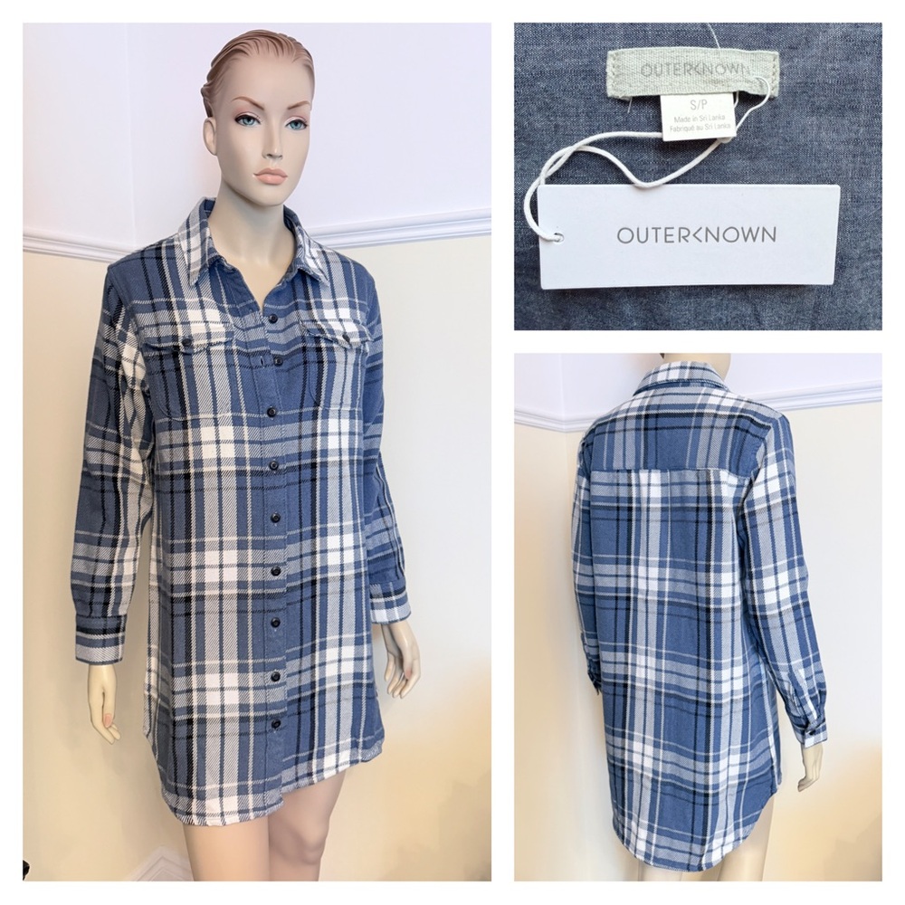 Outerknown Blanket shirt dress